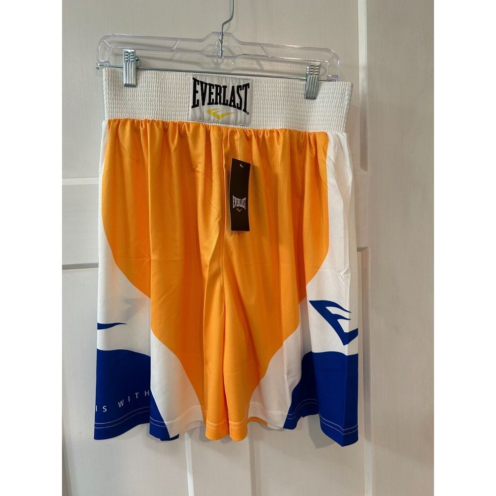 Everlast Mens Small Yellow Boxing Shorts New‎ with Tags NWT Lightweight